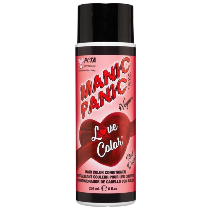 Manic Panic Love Color® Hair Colour Depositing Conditioner Red Desire 236 ml i gruppen HELSE OG SKJØNNHET / Hår & styling / Hårpleie / Balsam hos TP E-commerce Nordic AB (C58351)