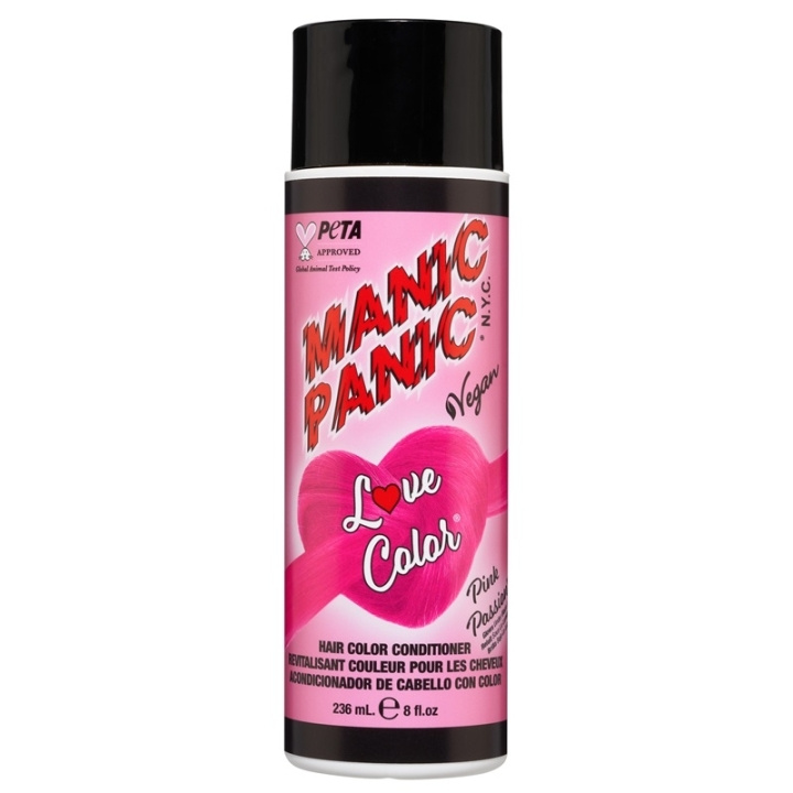 Manic Panic Love Color® Hair Color Depositing Conditioner Pink Passion 236ml i gruppen HELSE OG SKJØNNHET / Hår & styling / Hårpleie / Balsam hos TP E-commerce Nordic AB (C58352)