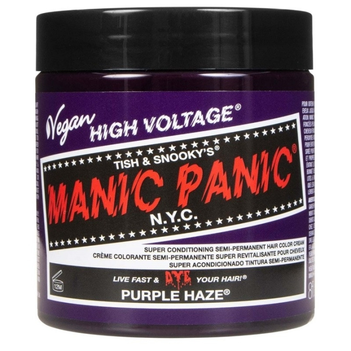 Manic Panic Purple Haze Classic Creme 237ml i gruppen HELSE OG SKJØNNHET / Hår & styling / Hårpleie / Hårfarge / Hårfarge & Fargebombe hos TP E-commerce Nordic AB (C58355)