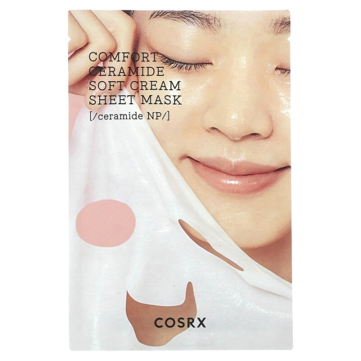 COSRX Balancium Comfort Ceramide Soft Cream Sheet Mask 26ml i gruppen HELSE OG SKJØNNHET / Hudpleie / Ansikt / Masker hos TP E-commerce Nordic AB (C58387)