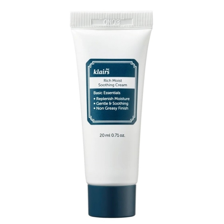 Klairs Rich Moist Soothing Cream 20 ml i gruppen HELSE OG SKJØNNHET / Hudpleie / Ansikt / Dagkrem hos TP E-commerce Nordic AB (C58408)