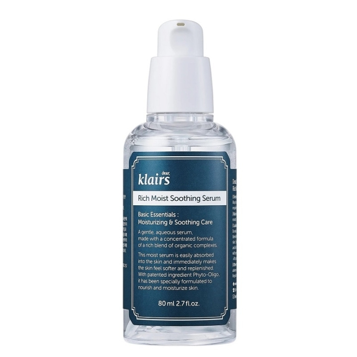 Klairs Rich Moist Soothing Serum 80 ml i gruppen HELSE OG SKJØNNHET / Hudpleie / Ansikt / Hudserum hos TP E-commerce Nordic AB (C58410)