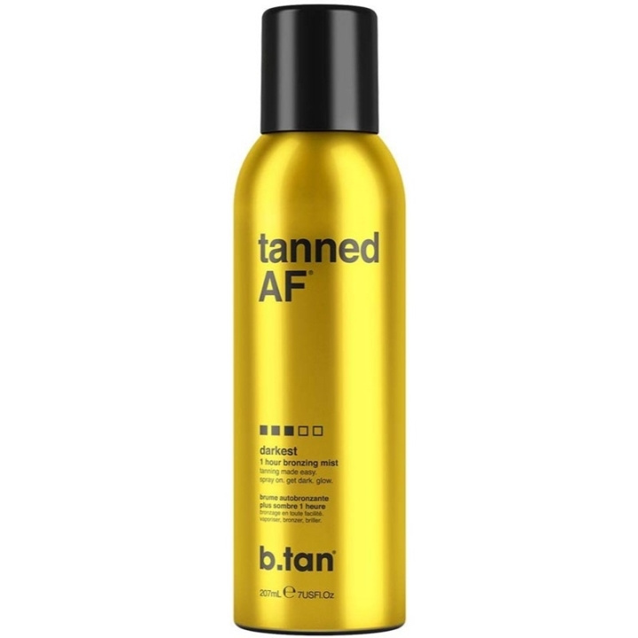 b.tan Tanned AF Self Tan Bronzing Mist 207ml i gruppen HELSE OG SKJØNNHET / Hudpleie / Soling / Brun uten sol hos TP E-commerce Nordic AB (C58420)