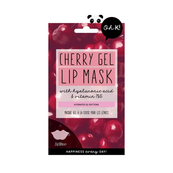 Oh K! Cherry Gel Lip Mask 2.5g i gruppen HELSE OG SKJØNNHET / Makeup / Lepper / Leppepomade hos TP E-commerce Nordic AB (C58431)