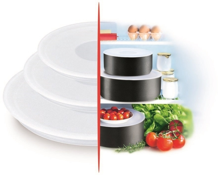 Tefal Ingenio plastlokk 16+18+20 cm (sett) i gruppen HJEM, HUS OG HAGE / Kjøkkenutstyr / Annet kjøkkenutstyr hos TP E-commerce Nordic AB (C58450)