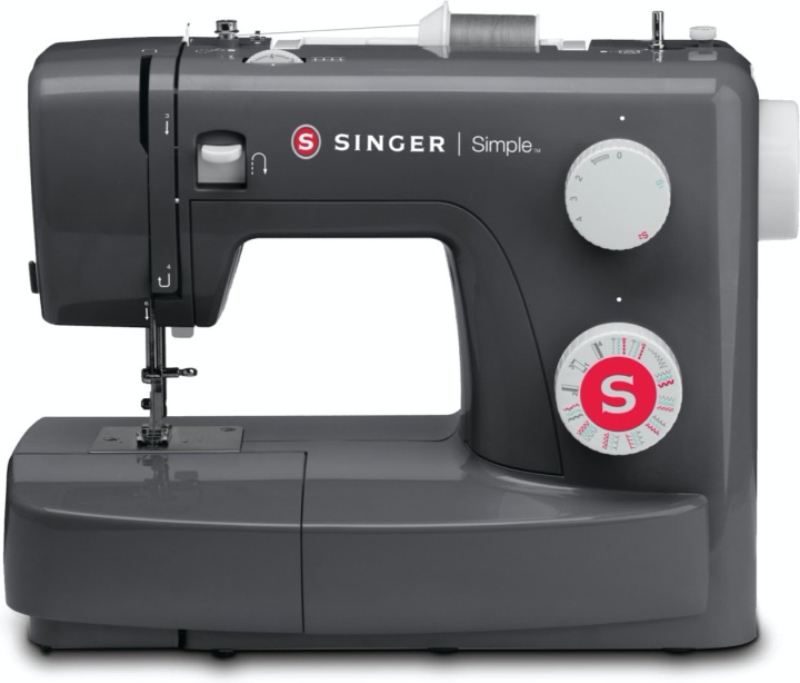 Singer Simple 3223 mørkegrå symaskin i gruppen HJEM, HUS OG HAGE / Husholdningsapparater / Symaskiner og tilbehør / Symaskin hos TP E-commerce Nordic AB (C58451)