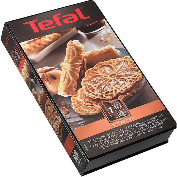 Tefal Snack Collection bakebrett: 7 tynne vafler i gruppen HJEM, HUS OG HAGE / Kjøkkenutstyr / Baketilbehør hos TP E-commerce Nordic AB (C58499)