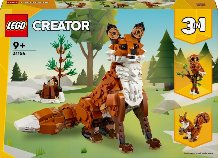 Lego Creator 31154 - Skogsdyr Rev i gruppen LEKER, BARN OG BABY / Leker / Byggeleker / Lego hos TP E-commerce Nordic AB (C58540)