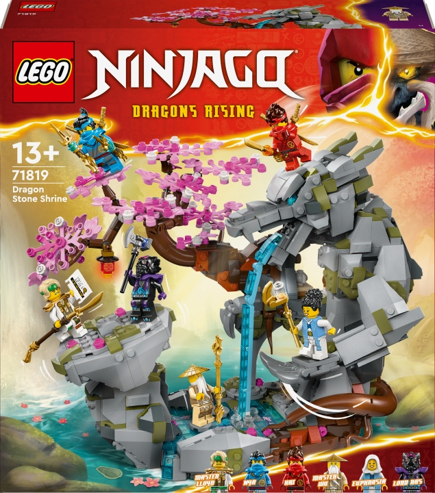 Lego Ninjago 71819 - Helligdom for dragesteiner i gruppen LEKER, BARN OG BABY / Leker / Byggeleker / Lego hos TP E-commerce Nordic AB (C58541)