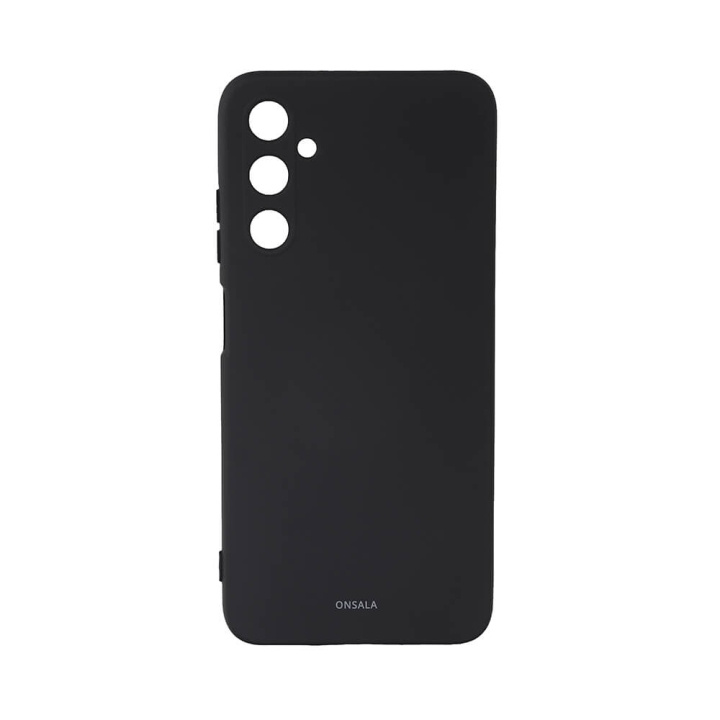 Onsala Silikondeksel Samsung A05s 4G Svart i gruppen SMARTTELEFON & NETTBRETT / Mobilbeskyttelse / Samsung hos TP E-commerce Nordic AB (C58602)