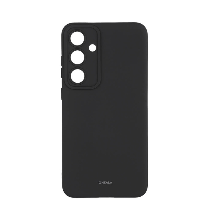 Onsala Backcover Sil Touch Samsung S24+ 5G Black i gruppen SMARTTELEFON & NETTBRETT / Mobilbeskyttelse / Samsung hos TP E-commerce Nordic AB (C58606)