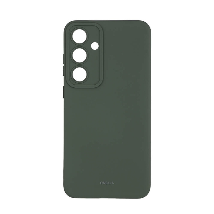 Onsala Deksel Silikon Samsung S24+ 5G Olivengrønn i gruppen SMARTTELEFON & NETTBRETT / Mobilbeskyttelse / Samsung hos TP E-commerce Nordic AB (C58611)