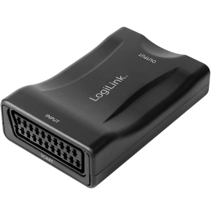 LogiLink Scart -> HDMI-omformer 1080p i gruppen Elektronikk / Kabler og adaptere / HDMI / Adaptere hos TP E-commerce Nordic AB (C58668)