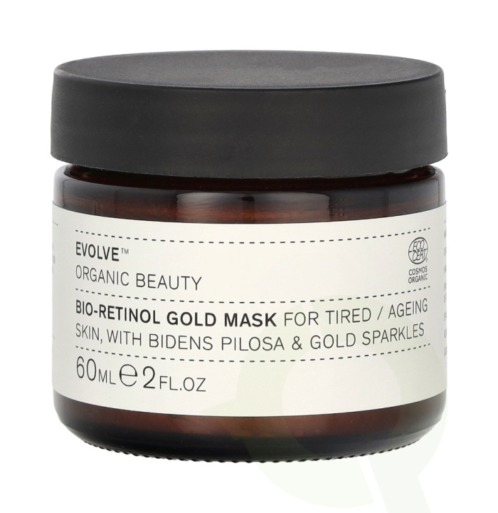 Evolve Beauty Evolve Bio-Retinol Gold Mask 60 ml i gruppen HELSE OG SKJØNNHET / Hudpleie / Ansikt / Masker hos TP E-commerce Nordic AB (C58690)