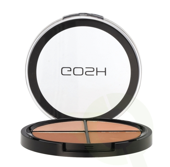 Gosh Contour\'n Strob Kit 15 g 001 Light i gruppen HELSE OG SKJØNNHET / Makeup / Makeup ansikt / Rouge / Bronzer hos TP E-commerce Nordic AB (C58727)