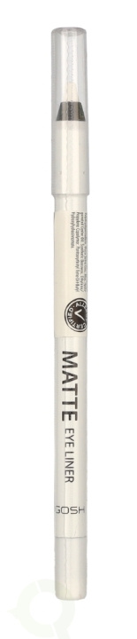 Gosh Matte Eyeliner 1.2 g 001 Dover White i gruppen HELSE OG SKJØNNHET / Makeup / Øyne og øyebryn / Eyeliner/Kajal hos TP E-commerce Nordic AB (C58733)