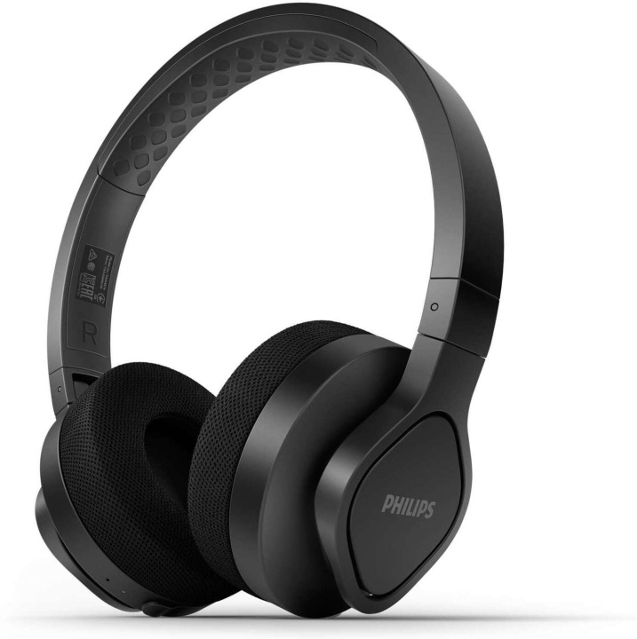 Philips A4216 -Trådløse sportshodetelefoner, svart i gruppen Elektronikk / Lyd & Bilde / Hodetelefoner & Tilbehør / Hodetelefoner hos TP E-commerce Nordic AB (C58853)