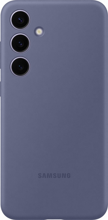 Samsung Galaxy S24+ silikonetui, lilla i gruppen SMARTTELEFON & NETTBRETT / Mobilbeskyttelse / Samsung hos TP E-commerce Nordic AB (C58909)