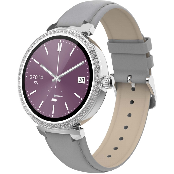 Denver SWC-342GR Bluetooth SmartWatch med puls- og oksygenmåler i gruppen SPORT, FRITID & HOBBY / Smartwatch og Aktivitetsmålere / Aktivitetsmålere hos TP E-commerce Nordic AB (C58951)