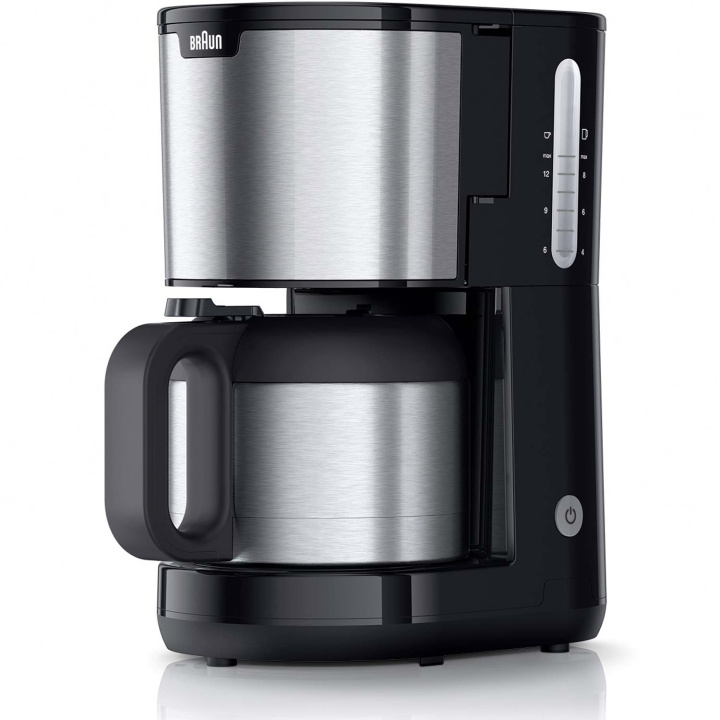 Braun Thermos kaffetrakter KF1505BK PurShine 1,2l i gruppen HJEM, HUS OG HAGE / Husholdningsapparater / Kaffe og espresso / Termostraktere hos TP E-commerce Nordic AB (C58954)