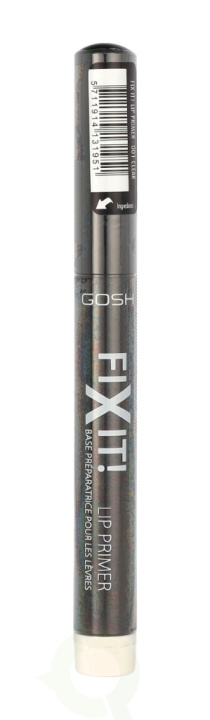 Gosh Fix it! Lip Primer 1.4 g 001 Clear i gruppen HELSE OG SKJØNNHET / Makeup / Makeup ansikt / Primer hos TP E-commerce Nordic AB (C59023)