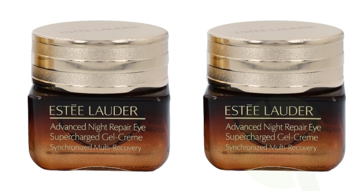 Estee Lauder E.Lauder Advanced Night Repair Eye Supercharge Gel-Creme Duo 30 ml 2x15ml i gruppen HELSE OG SKJØNNHET / Hudpleie / Ansikt / Ansiktskrem hos TP E-commerce Nordic AB (C59034)