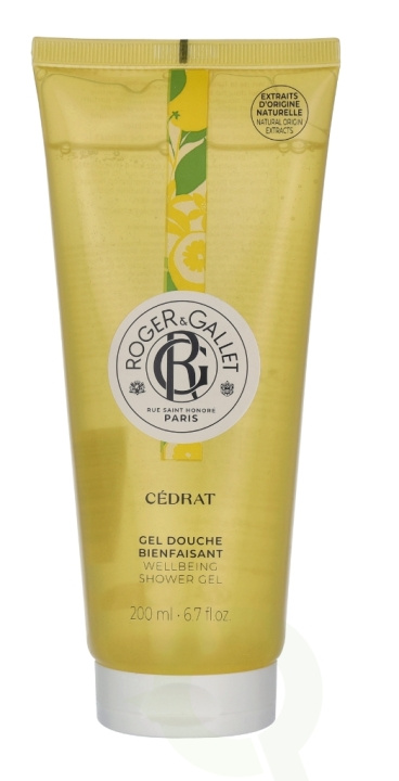 Roger & Gallet Cedrat Shower Gel 200 ml i gruppen HELSE OG SKJØNNHET / Hår & styling / Hårpleie / Sjampo hos TP E-commerce Nordic AB (C59054)