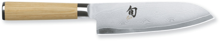 KAI Shun Classic White - Santoku knife, 18 cm i gruppen HJEM, HUS OG HAGE / Kjøkkenutstyr / Kjøkkenkniver og knivslipere hos TP E-commerce Nordic AB (C59119)