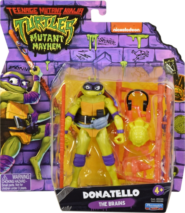 Teenage Mutant Ninja Turtles: Mutant Mayhem Donatello Figur i gruppen LEKER, BARN OG BABY / Leker / Figurer & miniatyrer hos TP E-commerce Nordic AB (C59134)