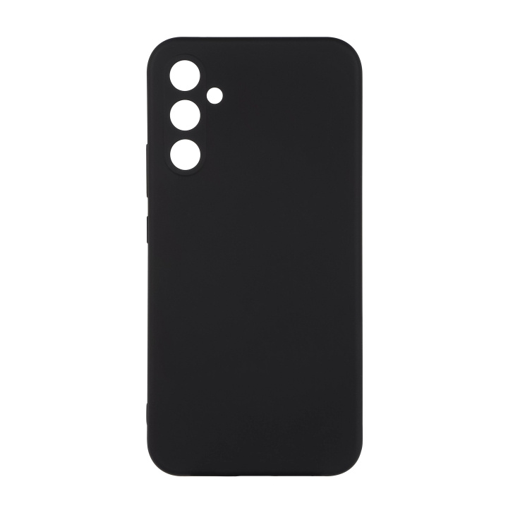 Essentials Samsung Galaxy A34 5G bakdeksel i silikon, svart i gruppen SMARTTELEFON & NETTBRETT / Mobilbeskyttelse / Samsung hos TP E-commerce Nordic AB (C59202)