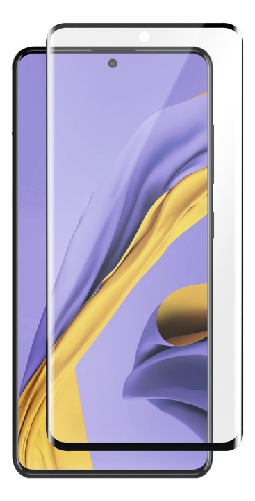 Panzer Samsung Galaxy A51 Full-Fit Glass svart i gruppen SMARTTELEFON & NETTBRETT / Mobilbeskyttelse / Samsung hos TP E-commerce Nordic AB (C59349)