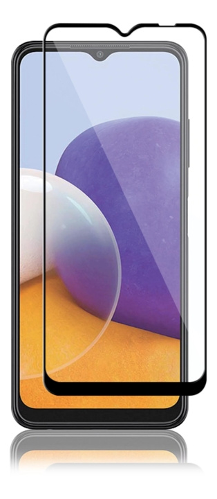 Panzer Samsung Galaxy A22 5G Full-fit Glass svart i gruppen SMARTTELEFON & NETTBRETT / Mobilbeskyttelse / Samsung hos TP E-commerce Nordic AB (C59461)
