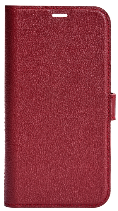 Essentials iPhone XR/11 leather wallet, detachable, Red i gruppen SMARTTELEFON & NETTBRETT / Mobilbeskyttelse / Apple / iPhone XR hos TP E-commerce Nordic AB (C59490)