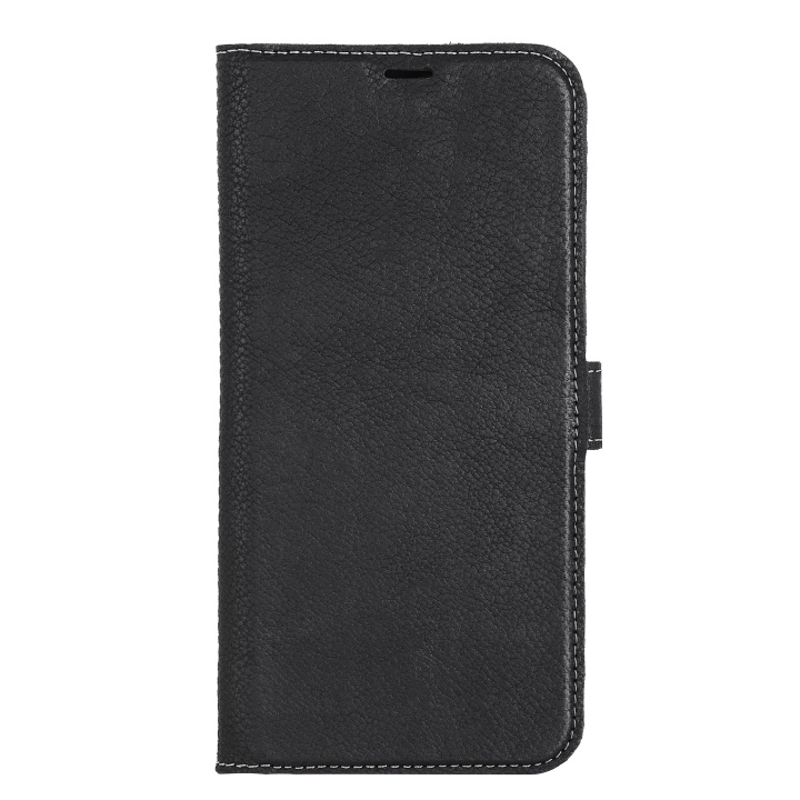 Essentials iPhone 14 Pro Max Leather wallet,detach,Black i gruppen SMARTTELEFON & NETTBRETT / Mobilbeskyttelse / Apple / iPhone 14 hos TP E-commerce Nordic AB (C59506)