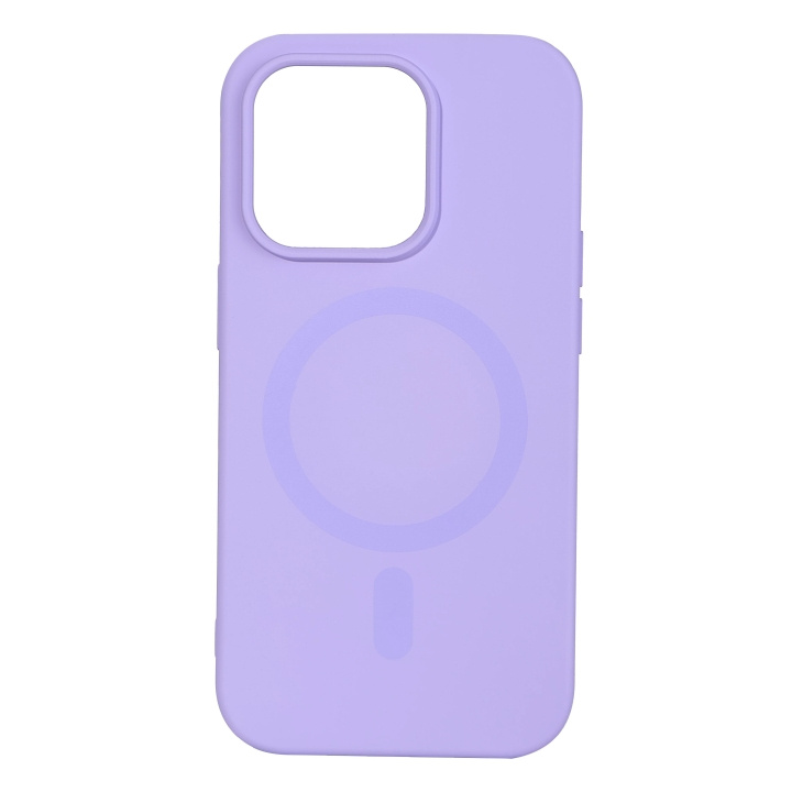 Essentials iPhone 14 Pro Silicone Mag back cover, Purple i gruppen SMARTTELEFON & NETTBRETT / Mobilbeskyttelse / Apple / iPhone 14 hos TP E-commerce Nordic AB (C59518)