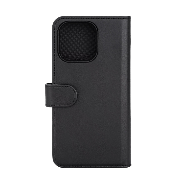 DELTACO Lommebokveske, 2-i-1, iPhone 15 Pro Max, magnetisk deksel, svart i gruppen SMARTTELEFON & NETTBRETT / Mobilbeskyttelse / Apple / iPhone 15 hos TP E-commerce Nordic AB (C59538)