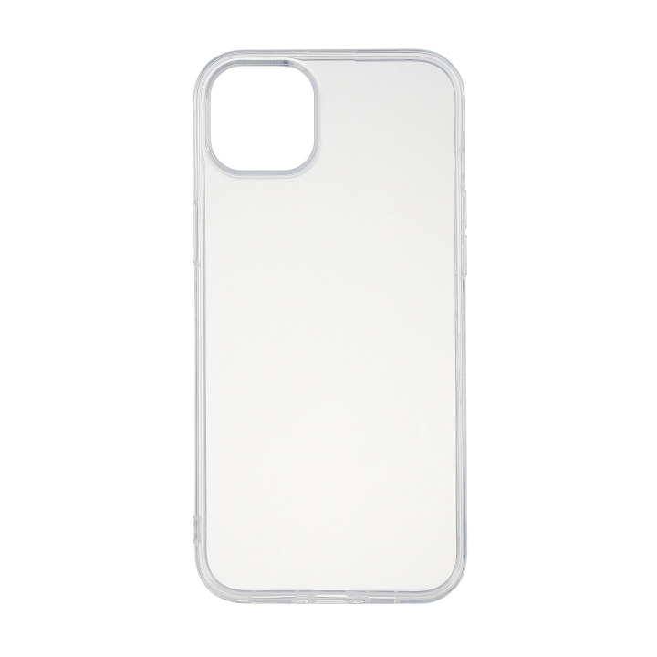 Essentials iPhone 15 Plus TPU-bakdeksel, gjennomsiktig i gruppen SMARTTELEFON & NETTBRETT / Mobilbeskyttelse / Apple / iPhone 15 hos TP E-commerce Nordic AB (C59540)