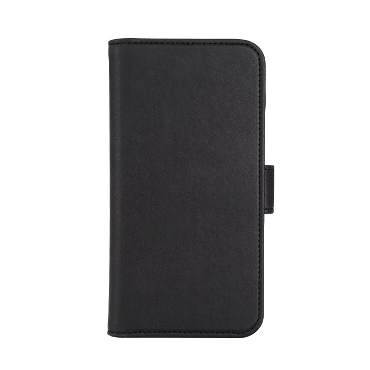 Essentials iPhone 15 PU wallet, recycled materials, detachable, black i gruppen SMARTTELEFON & NETTBRETT / Mobilbeskyttelse / Apple / iPhone 15 hos TP E-commerce Nordic AB (C59567)