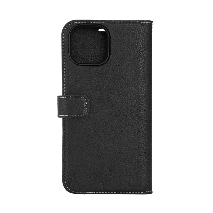 Essentials iPhone 15 leather Mag wallet, detachable, magnetic, black i gruppen SMARTTELEFON & NETTBRETT / Mobilbeskyttelse / Apple / iPhone 15 hos TP E-commerce Nordic AB (C59568)