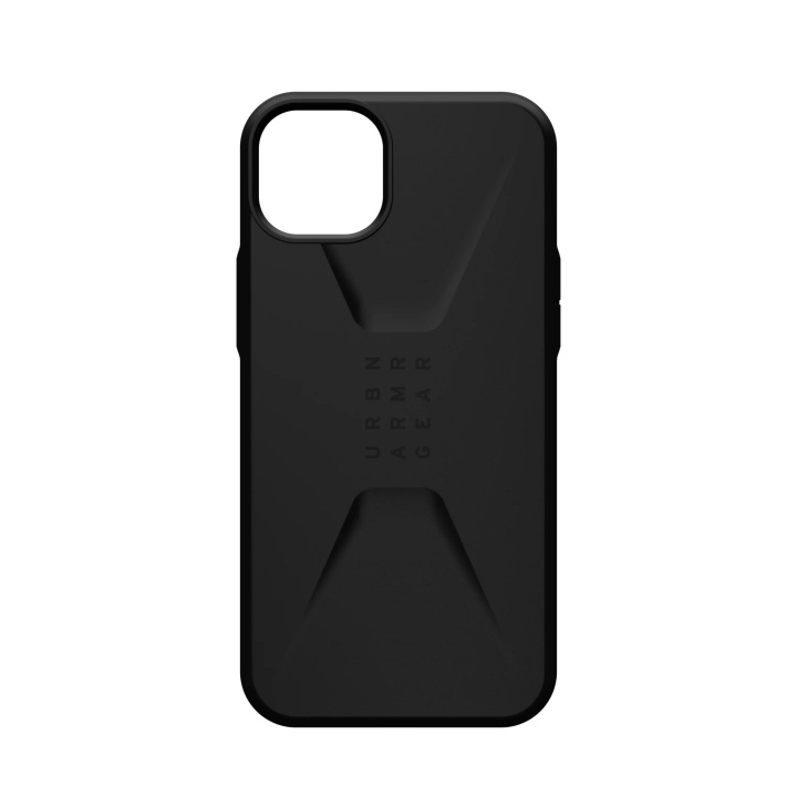 Urban Armor Gear iPhone 14 Plus Civilian - Black i gruppen SMARTTELEFON & NETTBRETT / Mobilbeskyttelse / Apple / iPhone 14 hos TP E-commerce Nordic AB (C59628)