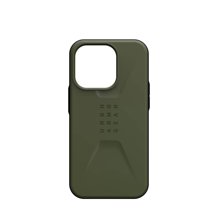 Urban Armor Gear IPhone 14 Pro Civilian - Oliven i gruppen SMARTTELEFON & NETTBRETT / Mobilbeskyttelse / Apple / iPhone 14 hos TP E-commerce Nordic AB (C59658)