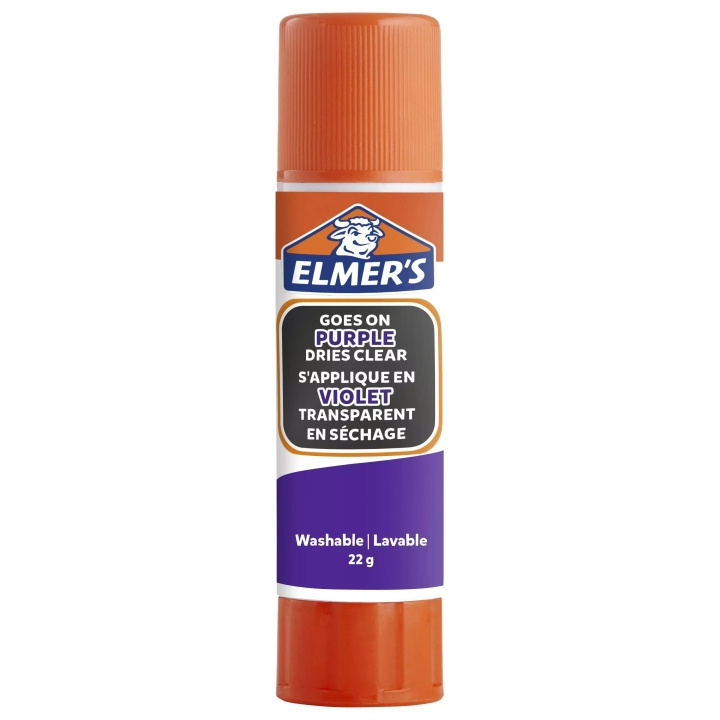 elmers 22 gram Disappearing Purple Glue stick i gruppen HJEM, HUS OG HAGE / Kontorsmaterialer / Teip / Lim hos TP E-commerce Nordic AB (C59878)