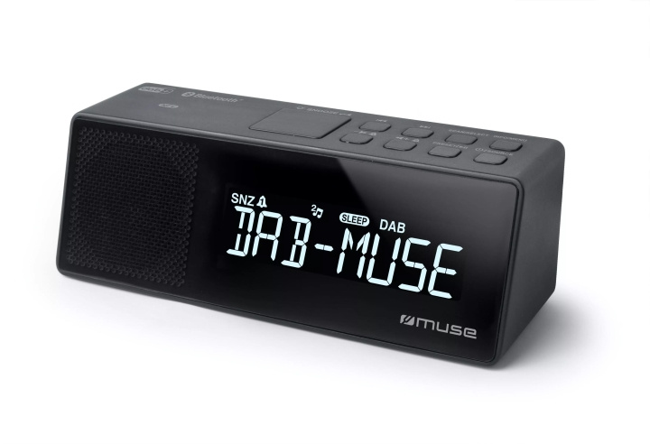 MUSE M-172 DBT Clock radio DAB+ FM BT Dual alarm NFC i gruppen Elektronikk / Lyd & Bilde / Hjemmekino, HiFi og bærbar / Radio & Vekkerklokker / Radio hos TP E-commerce Nordic AB (C59937)