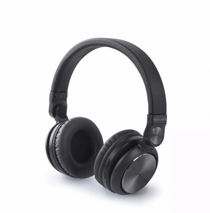 MUSE M-276 BT Headphones On-ear BT Black i gruppen Elektronikk / Lyd & Bilde / Hodetelefoner & Tilbehør / Hodetelefoner hos TP E-commerce Nordic AB (C59946)