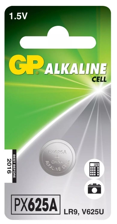 GP LR9 Alkalisk mynt, 1 pakke (B) i gruppen Elektronikk / Batterier & Ladere / Batterier / knappcelle hos TP E-commerce Nordic AB (C59994)