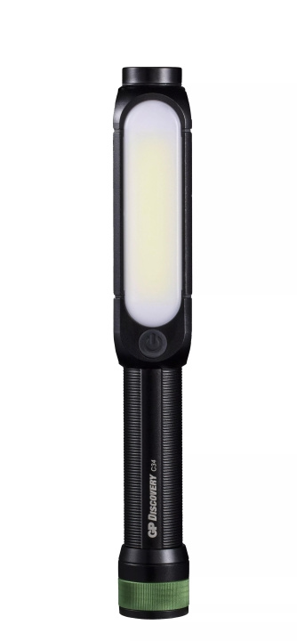 GP Discovery Cob Worklight Torch 550Lm 3xAA i gruppen HJEM, HUS OG HAGE / El og belysning / Arbeidsbelysning hos TP E-commerce Nordic AB (C60030)