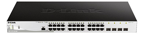 D-Link 28-port Gigabit PoE Metro Ethernet-svitsj i gruppen Datautstyr / Nettverk / Switcher hos TP E-commerce Nordic AB (C60057)