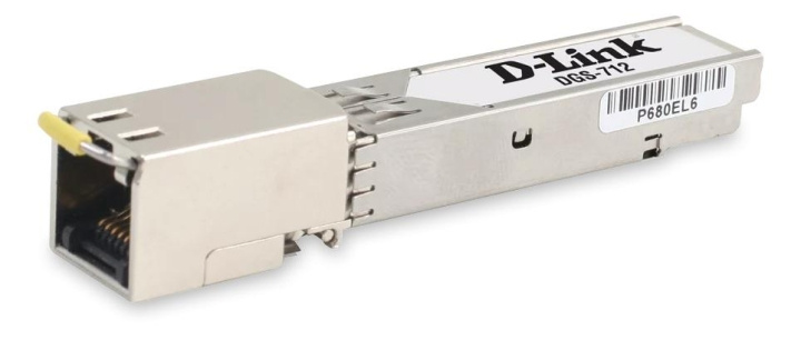 D-Link SFP 10/100/1000 BASE-T Copper Transceiver i gruppen Datautstyr / Nettverk / Mediakonvertere hos TP E-commerce Nordic AB (C60058)