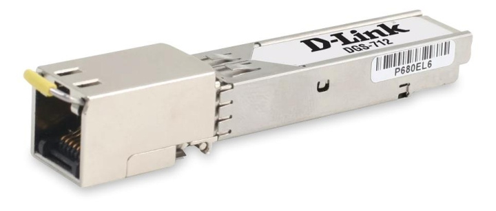 D-Link SFP 10/100/1000 BASE-T kobber-transceiver i gruppen Datautstyr / Nettverk / Mediakonvertere hos TP E-commerce Nordic AB (C60058)