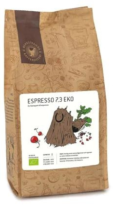 bergstrands Espresso bönor 7.3 EKO - 1000g i gruppen HJEM, HUS OG HAGE / Husholdningsapparater / Kaffe og espresso / Kaffebønner hos TP E-commerce Nordic AB (C60072)